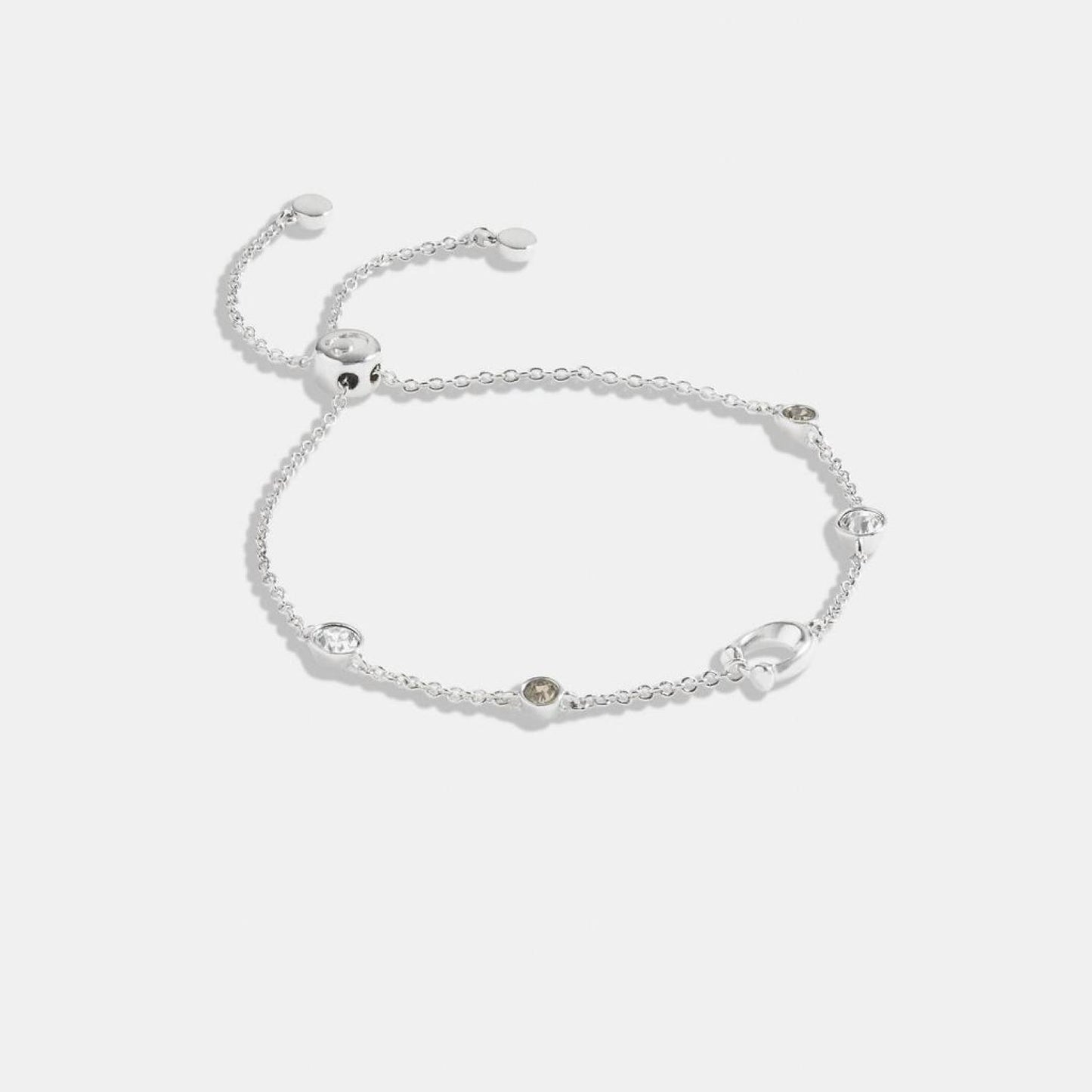 Coach Outlet Signature Crystal Slider Bracelet