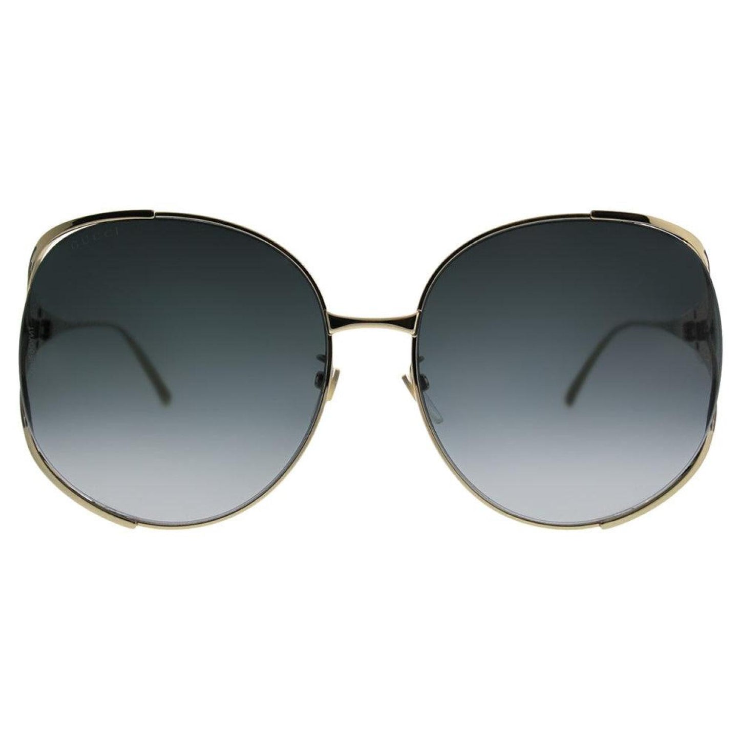 Gucci GG 0225S 001 Womens Round Sunglasses