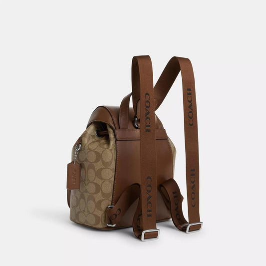 Coach Outlet Pace Backpack In Signature Canvas