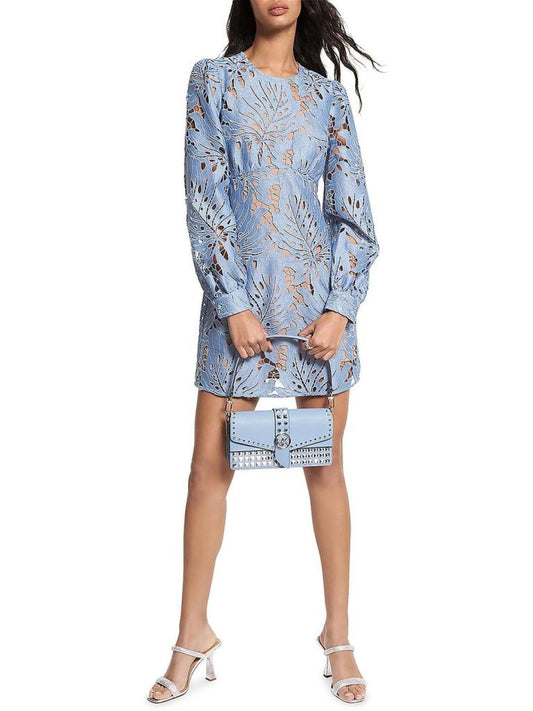 Womens Lace Short Mini Dress