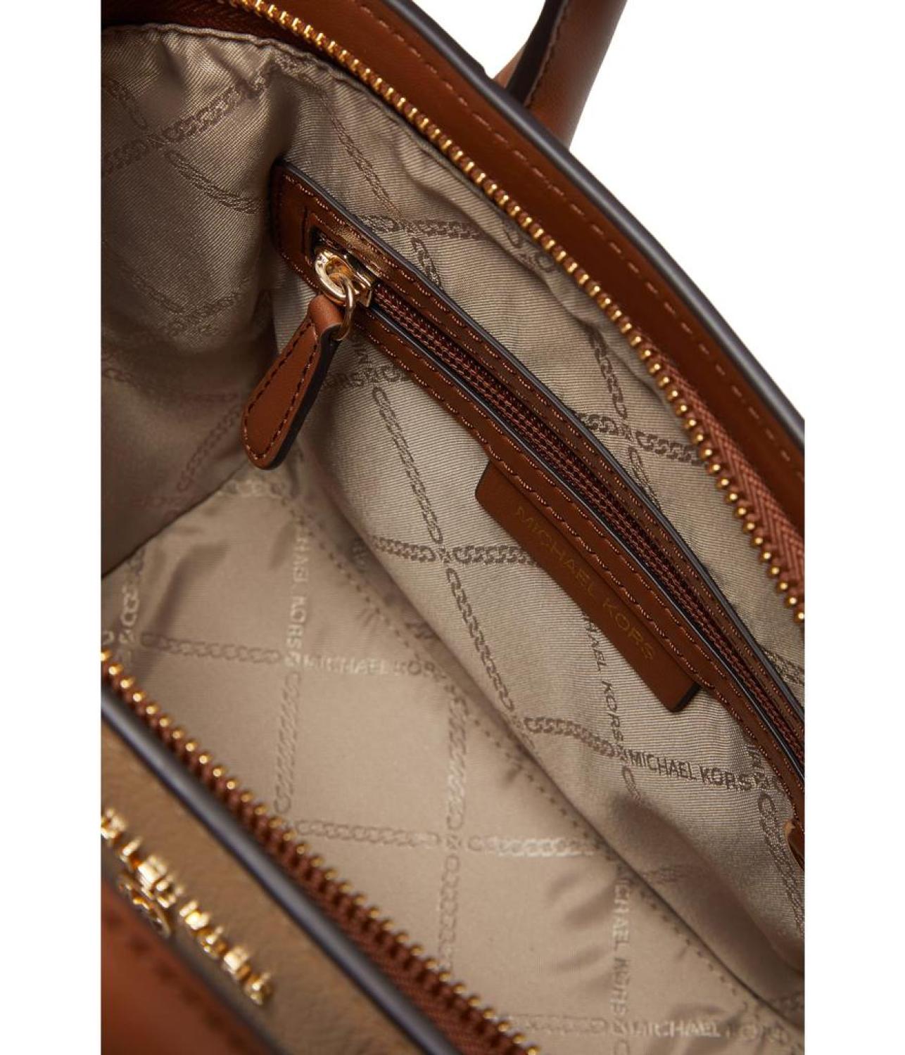 Avril Small Top Zip Satchel