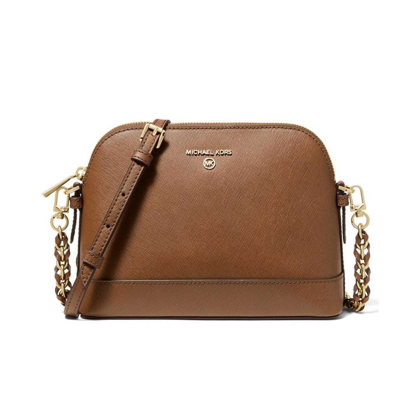 Jet Set Charm Small Leather Dome Crossbody