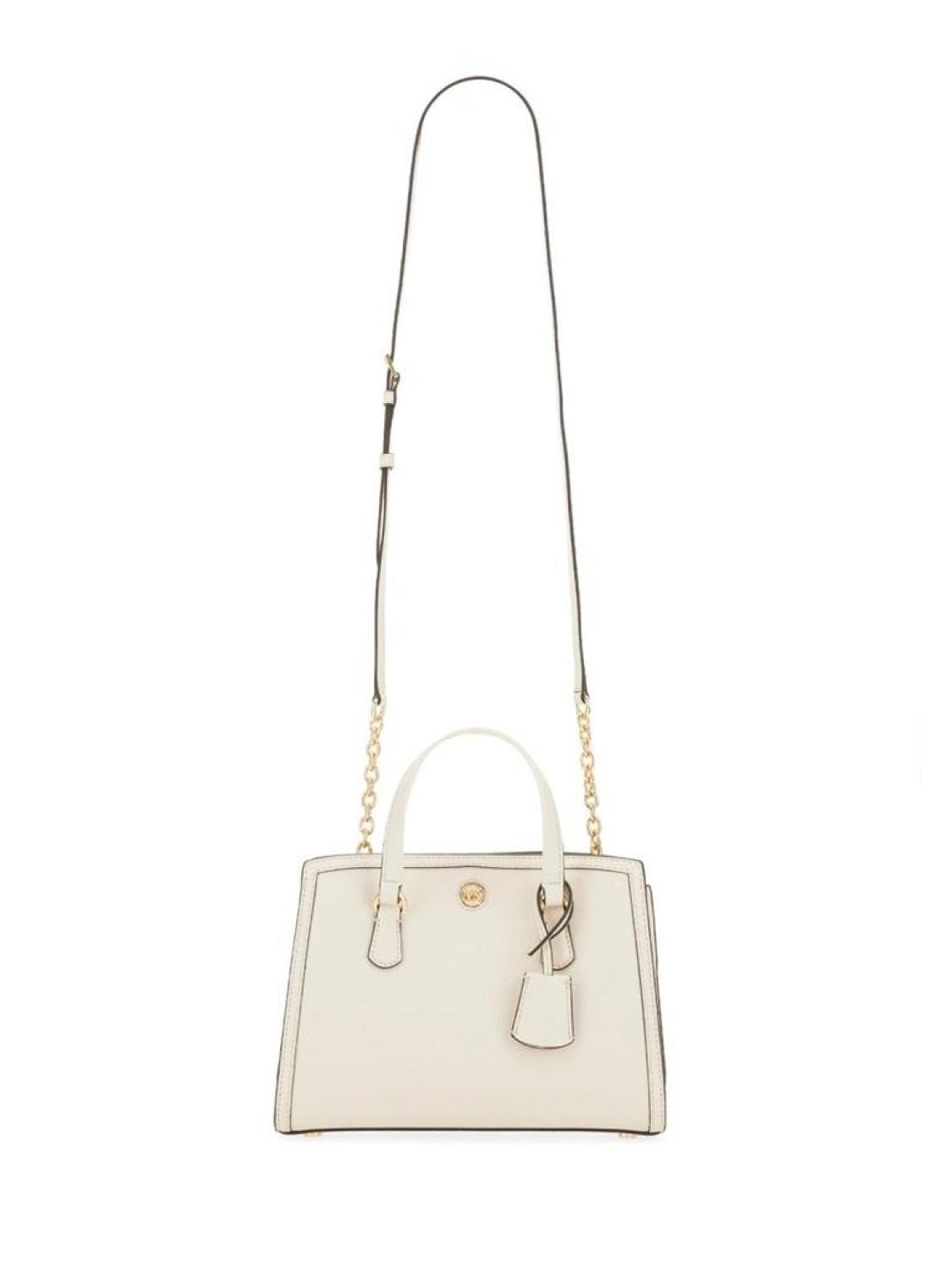 Michael Michael Kors Chantal Logo Plaque Small Tote Bag