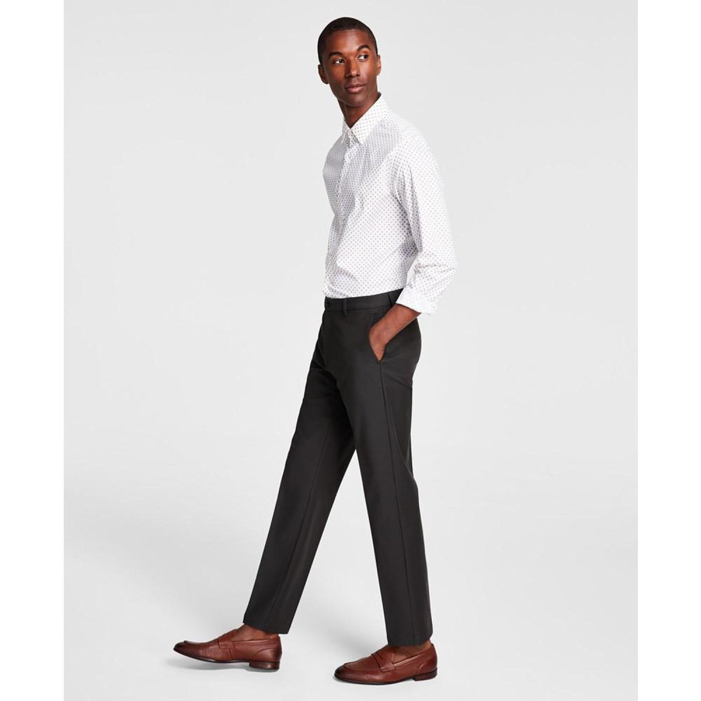 Men's Pattern Classic Fit Pants