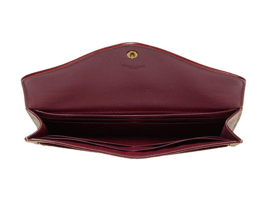 Color-Block Coated Canvas Signature Wyn Soft Wallet