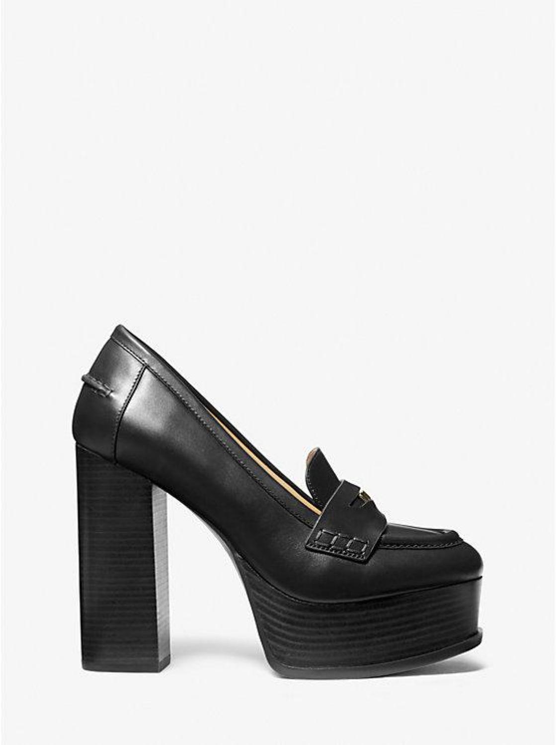 Eden Leather Platform Loafer