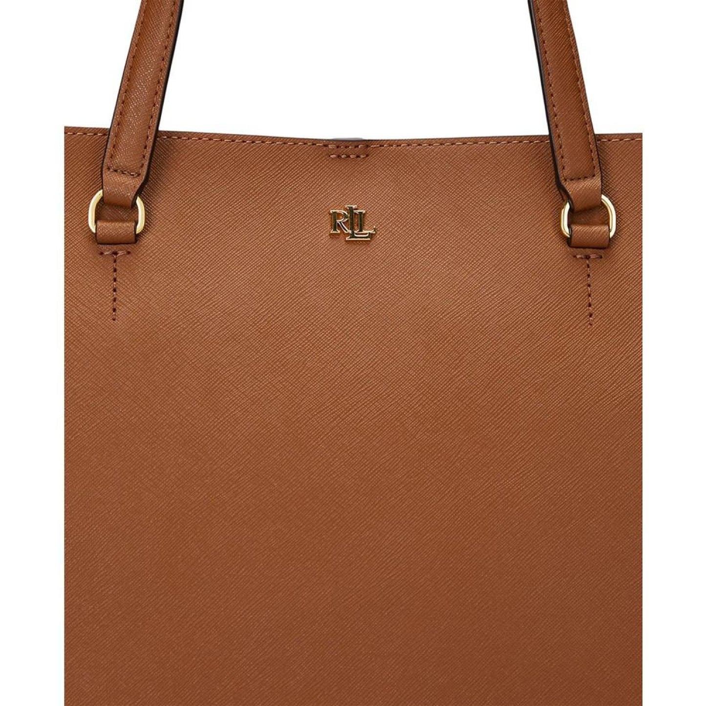 Karly Crosshatch Leather Large Tote