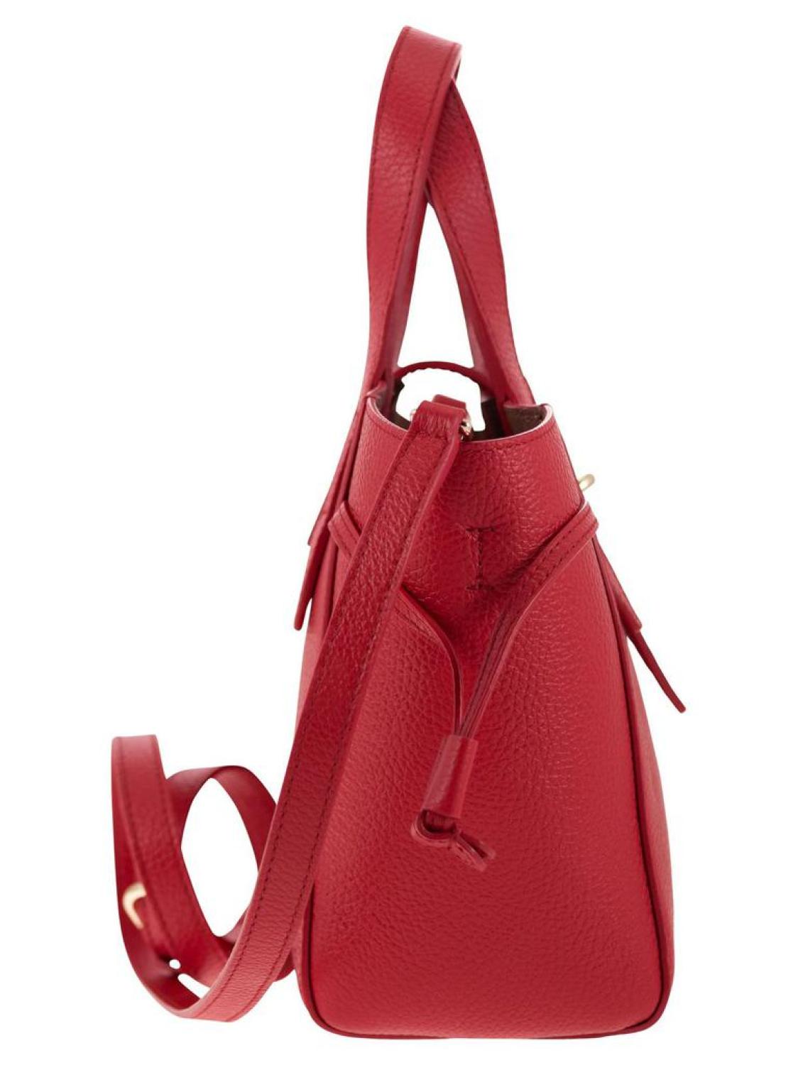 Furla Net Logo Printed Mini Tote Bag