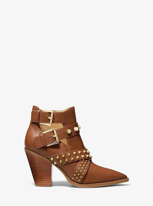 Dover Astor Stud Leather Ankle Boot