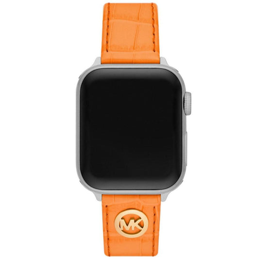 Women's Apricot Genuine Leather Band for Apple Watch, 38mm, 40mm, 41mm and 42mm, 44mm, 45mm, 49mm