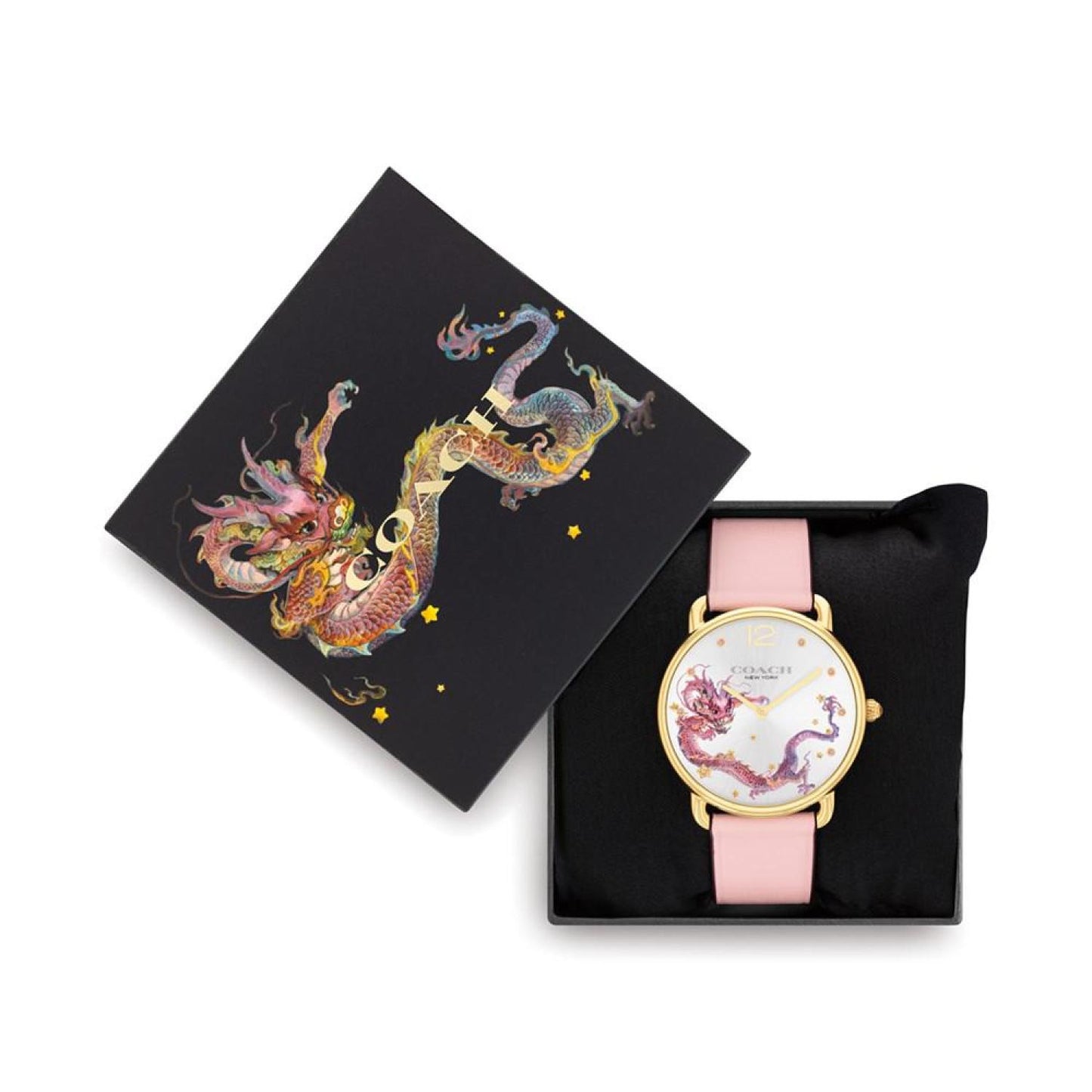 Women's Elliot Lunar New Year Blush Leather Strap Watch 36mm