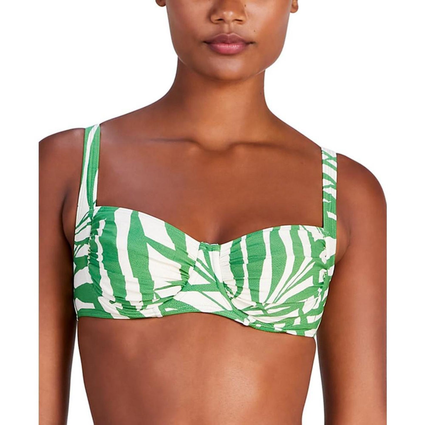 Women's Shirred Underwire Bikini Top