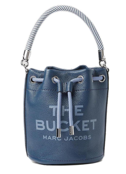 Marc Jacobs Logo Embossed Bucket Bag