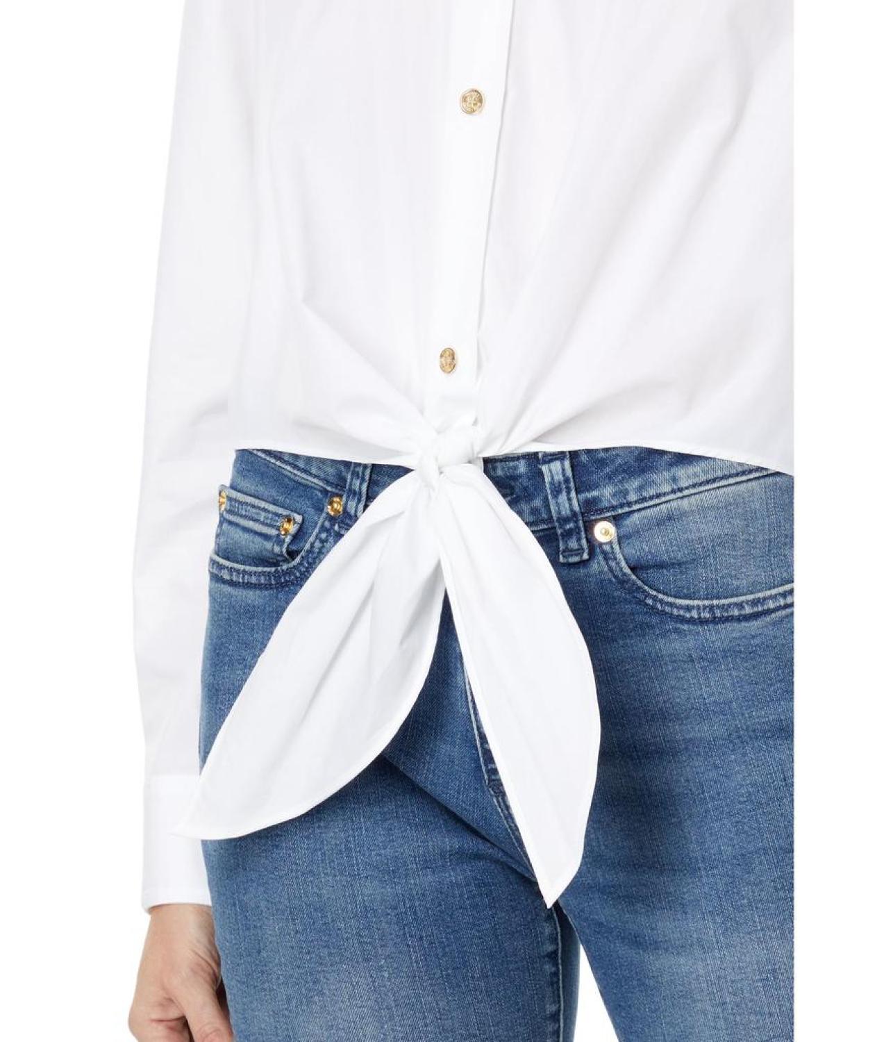 Poplin Tie Shirt