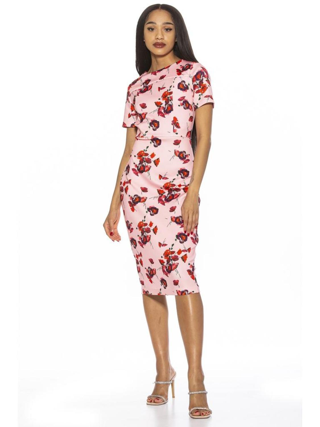 Scuba Midi Dress