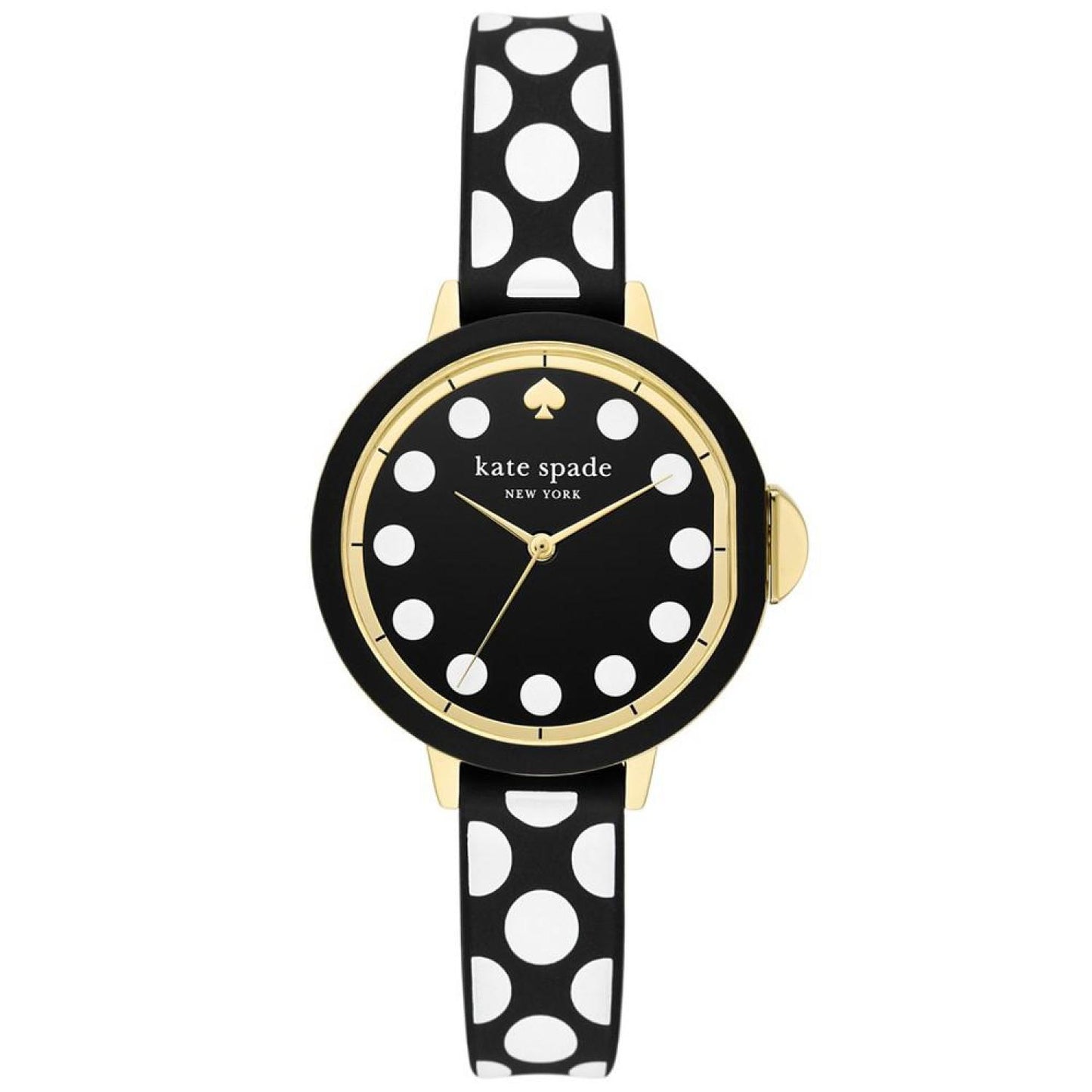 Women's Park Row Quartz Three Hand Two-Tone Silicone Watch 34mm