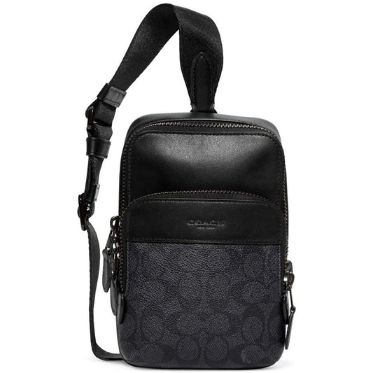 Men's Gotham Sling Signature Jacquard Bag