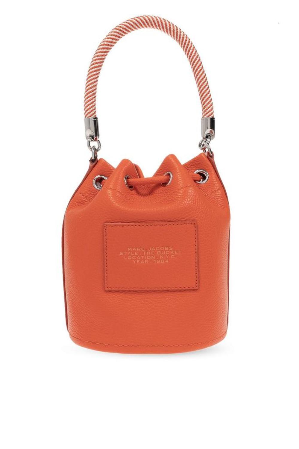 Marc Jacobs Logo Embossed Bucket Bag