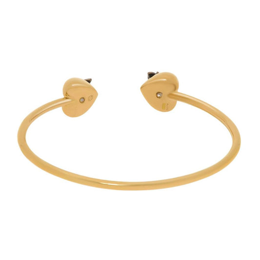 Gucci Le Marche Des Merveilles 18K Yellow Gold and Sterling Silver, Diamond Cuff Bracelet YBA433753001017