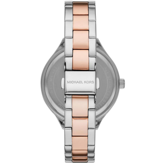 Women's Slim Runway Two-Tone Stainless Steel Bracelet Watch Set 38mm, 2-Piece