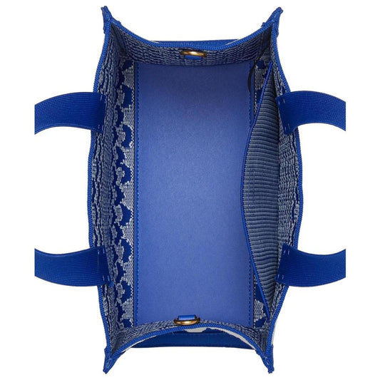 Manhattan Modernist Hearts Knit Jacquard Small Tote