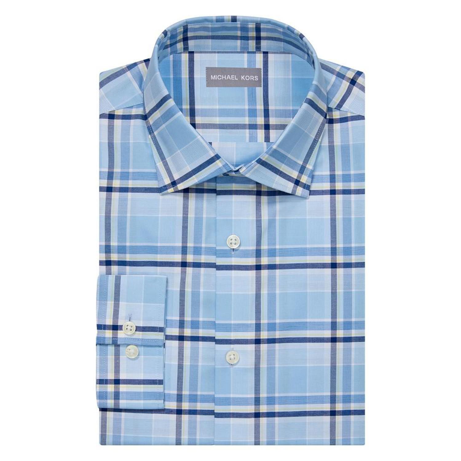 michael kors airsoft stretch dress shirt Michael Kors Men's Dress Shirt Comfort Stretch Regular Fit