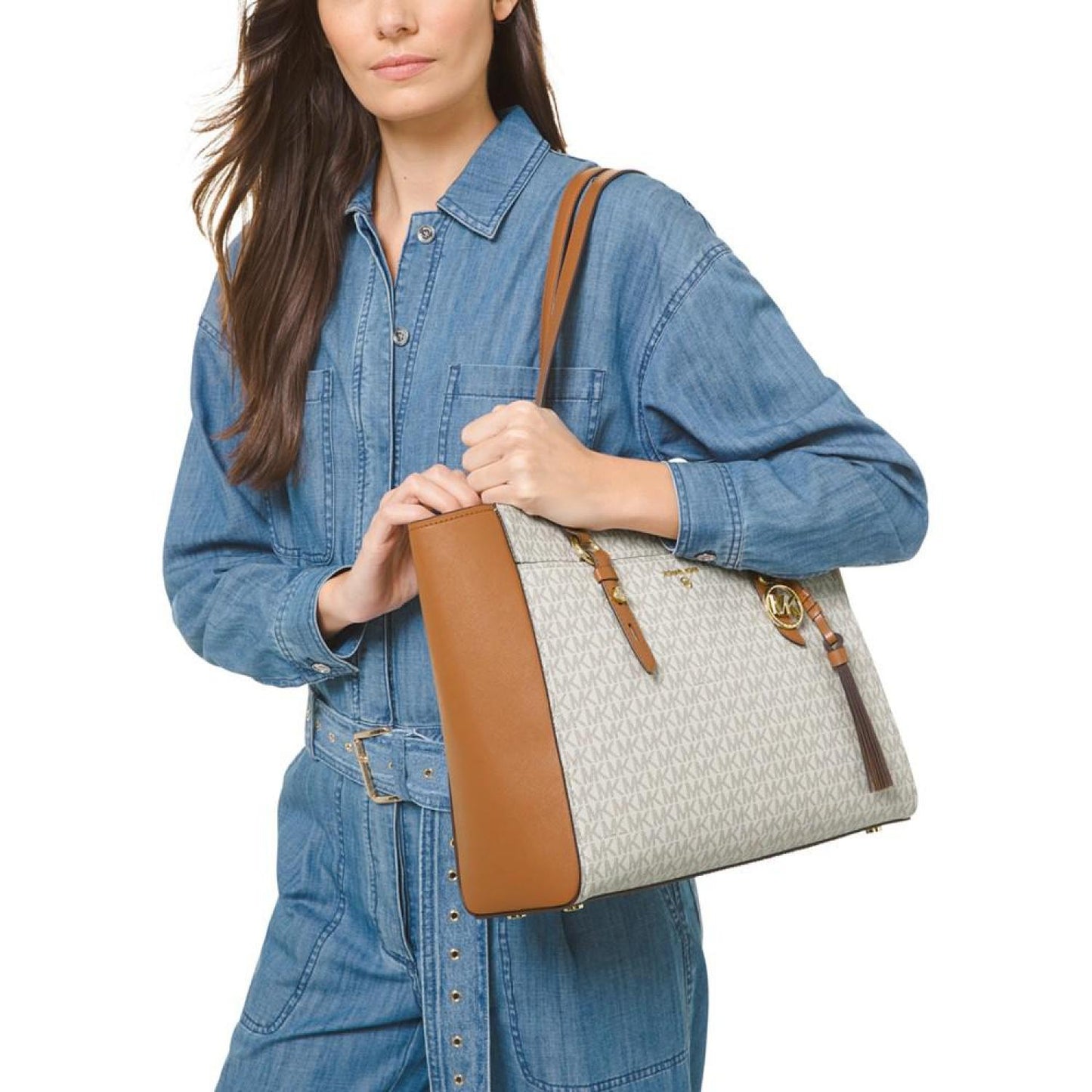Logo Sullivan Large Multifunction Top-Zip Tote