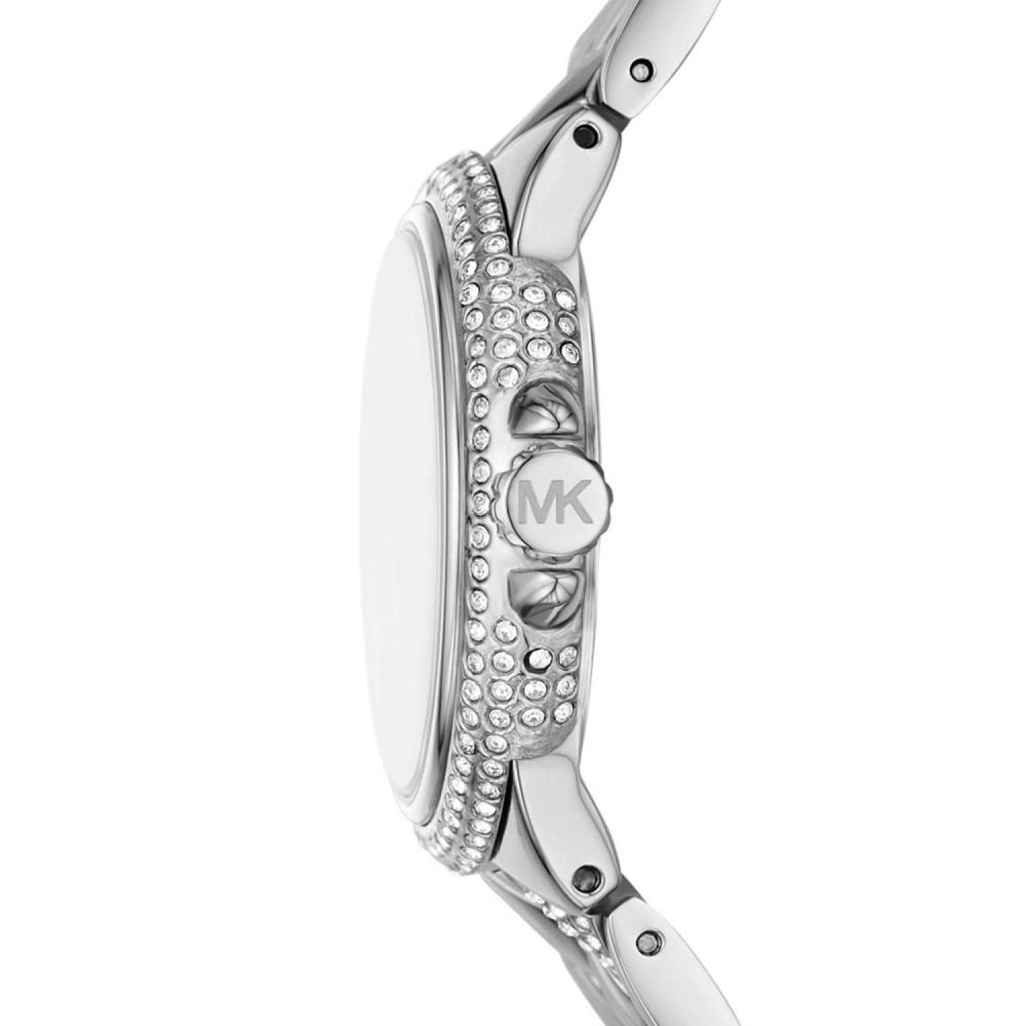Women's Camille Three-Hand Silver-Tone Stainless Steel Watch 33mm