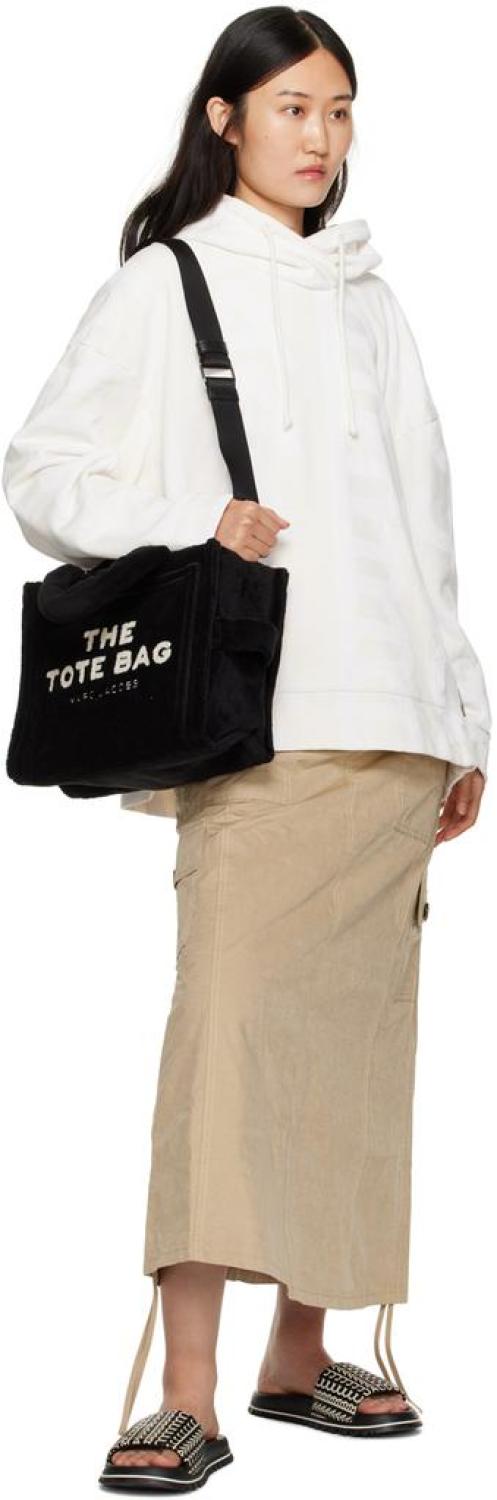 Black 'The Terry Medium Tote Bag' Tote