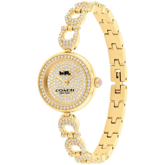 Women's Gracie Gold-Tone Stainless Steel Bangle Bracelet Watch 23mm