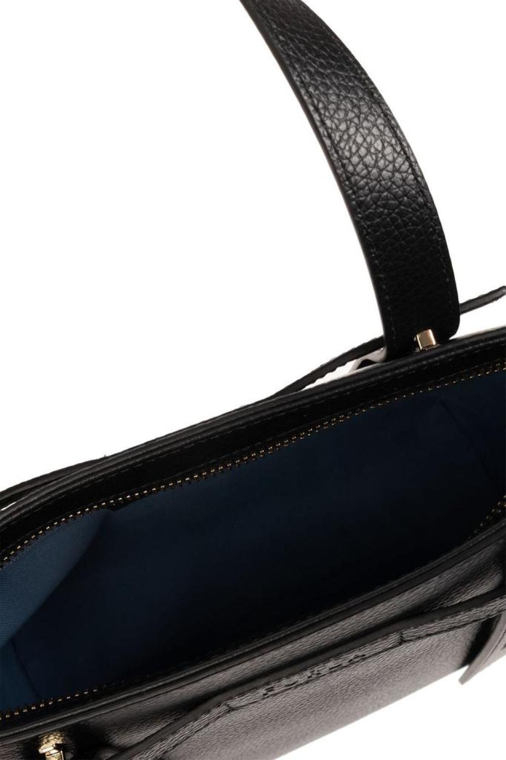 Furla Logo Embossed Giove Small Bag