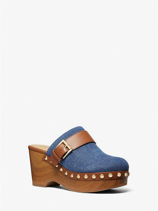 Rye Denim Platform Clog
