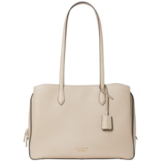 Hudson Pebbled Leather Large Work Tote