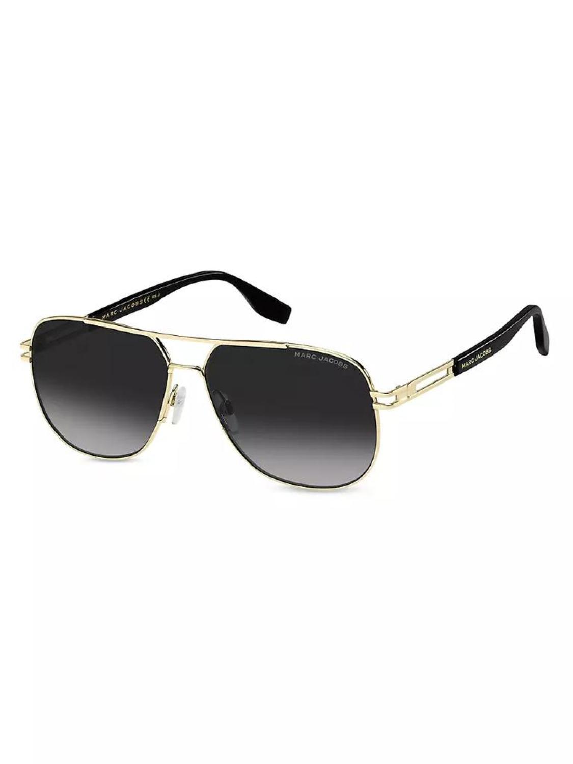 60MM Gradient Aviator Sunglasses