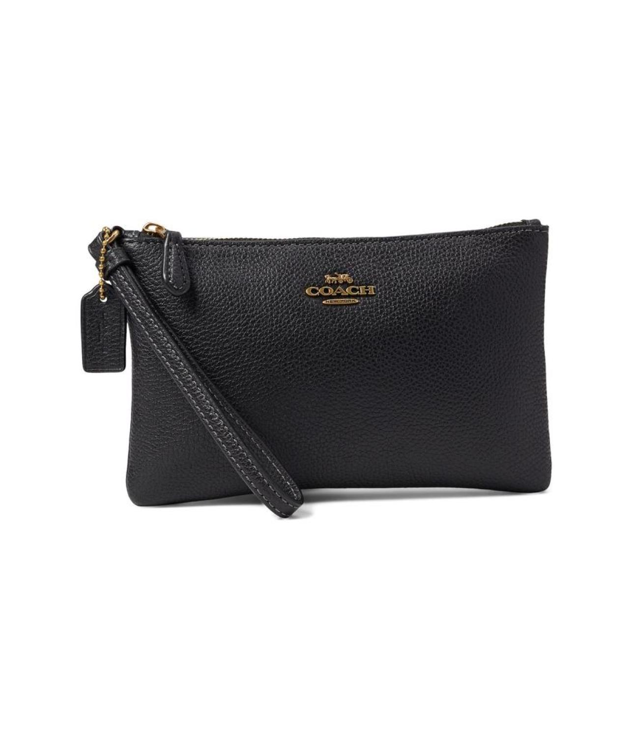 Box Program Polished Pebble Small Wristlet