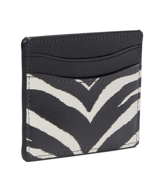 Morgan Zebra Print Card Holder