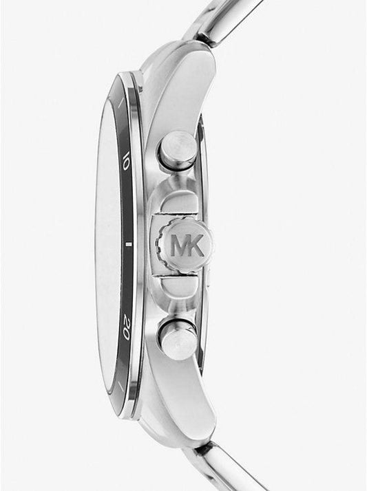 Oversized Alek Silver-Tone Watch Gift Set