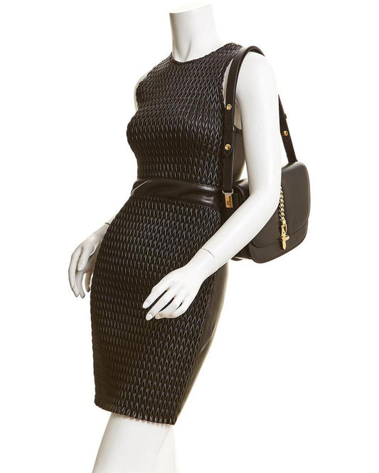 Gucci Sylvie 1969 Small Leather Shoulder Bag