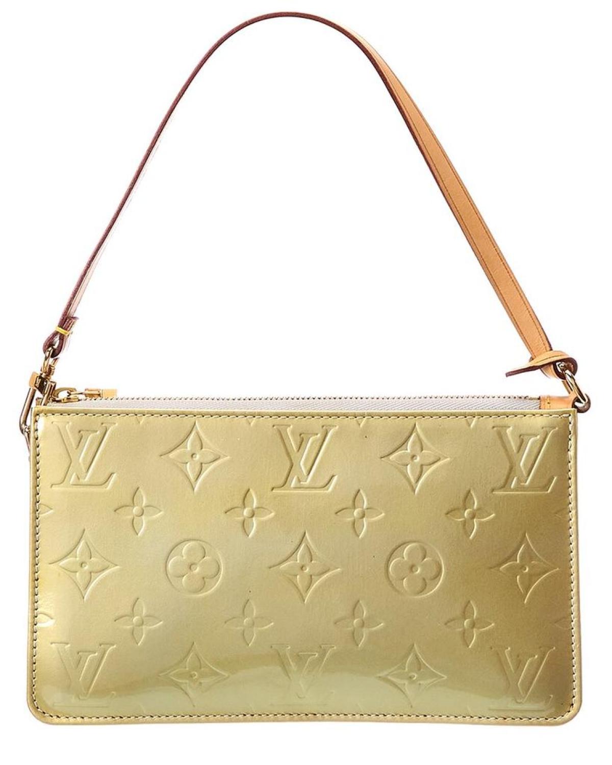 Louis Vuitton Green Monogram Vernis Leather Lexington Pochette (Authentic Pre-