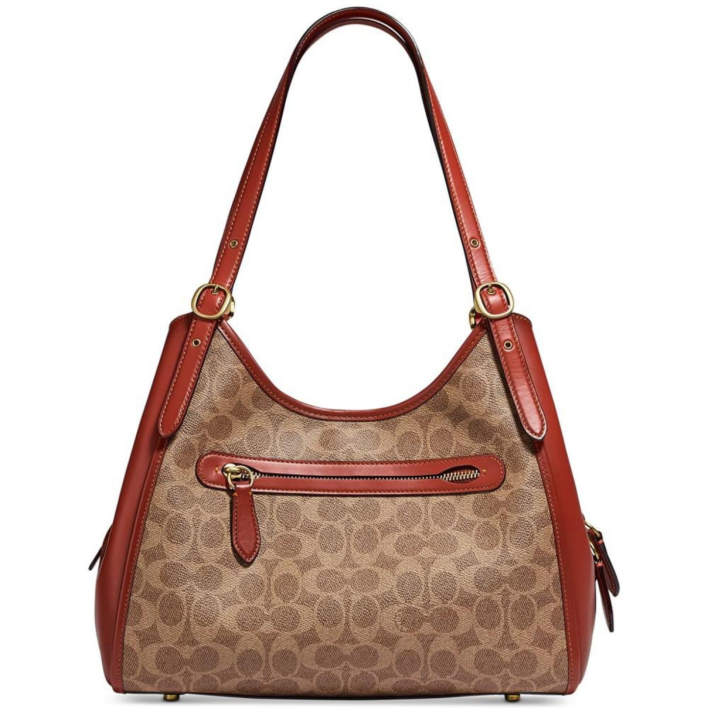 Signature Coated Canvas Lori Shoulder Bag