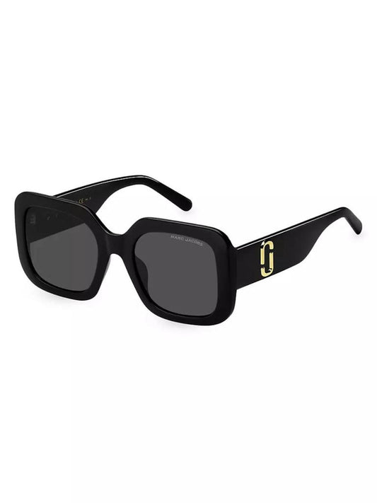 53MM Square Colorblocked Sunglasses