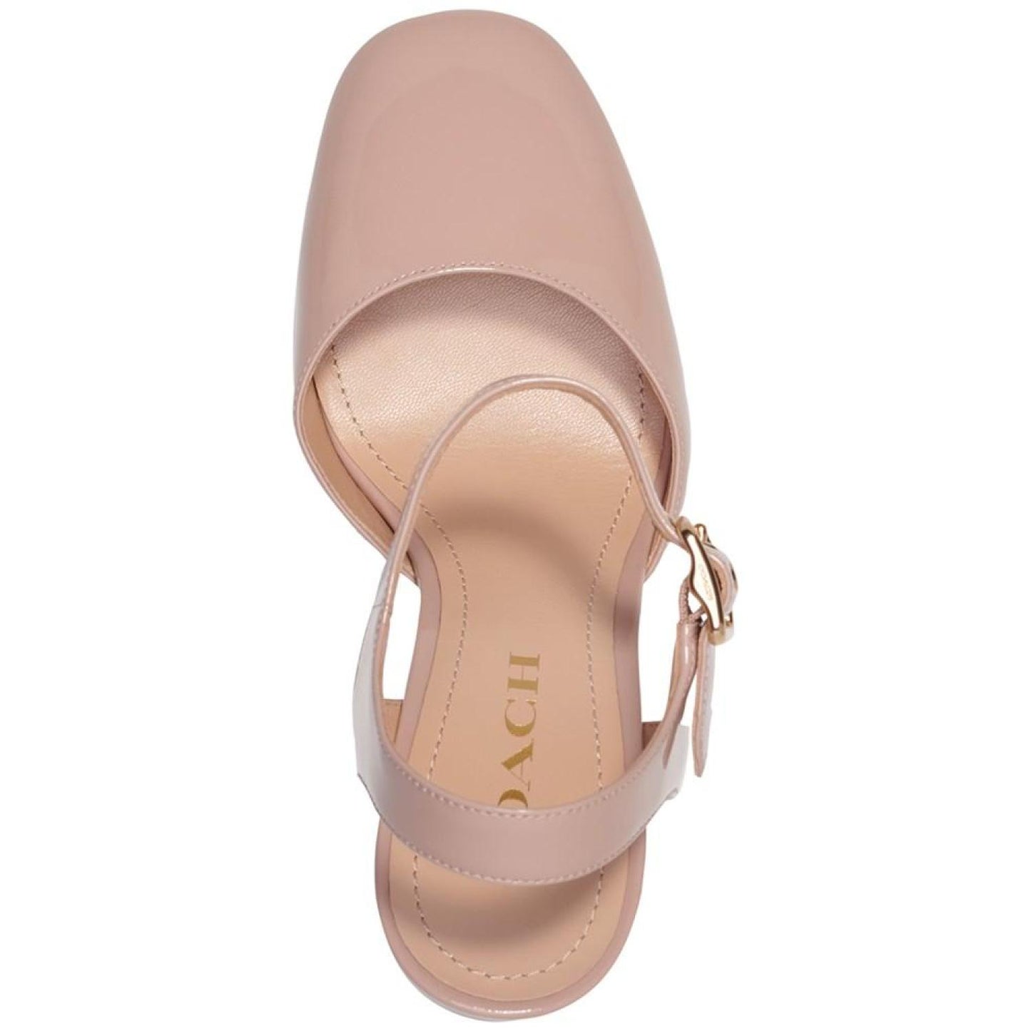 Women's Isabella Ankle-Strap Platform Block-Heel Pumps