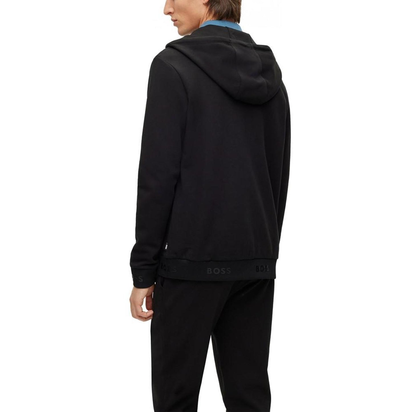 Men's Logo Cuffs and Hem Hoodie