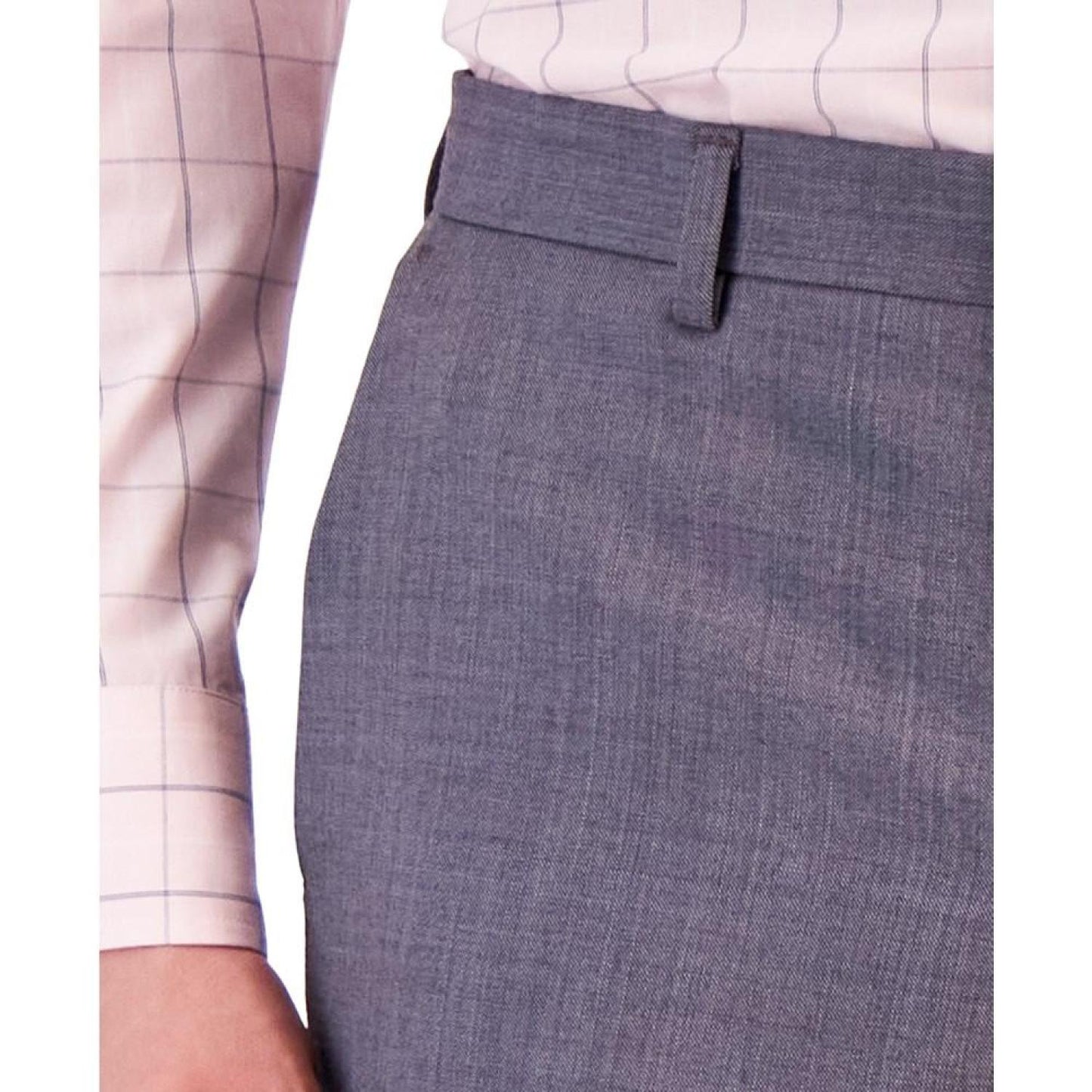 Men's Slim-Fit Suit Pants
