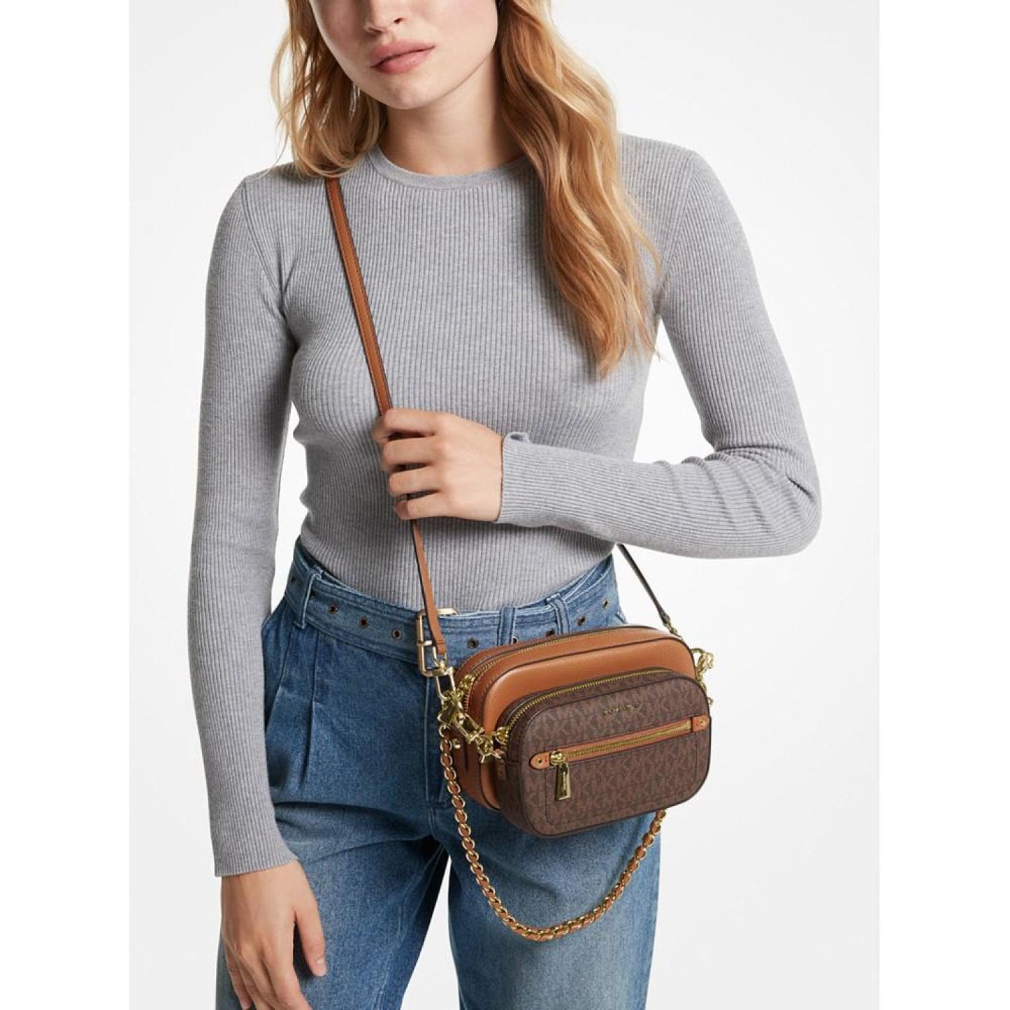 Logo Small Jet Set 5 in 1 Pouch Camera Crossbody