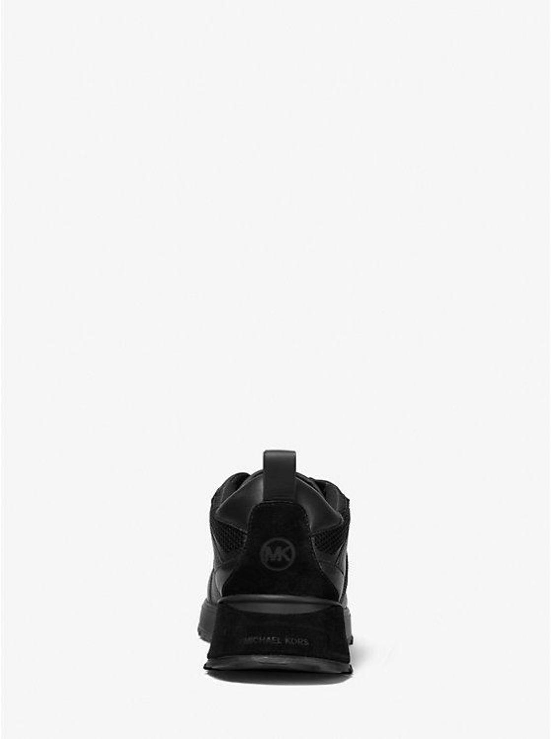Theo Leather and Mesh Trainer