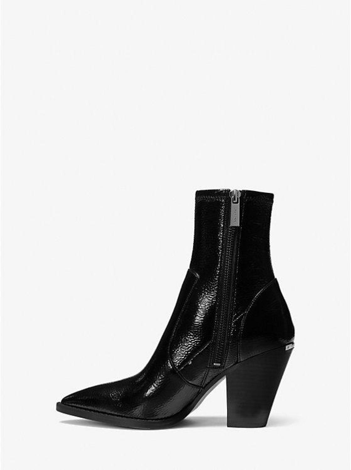 Dover Crinkle Faux Leather Boot