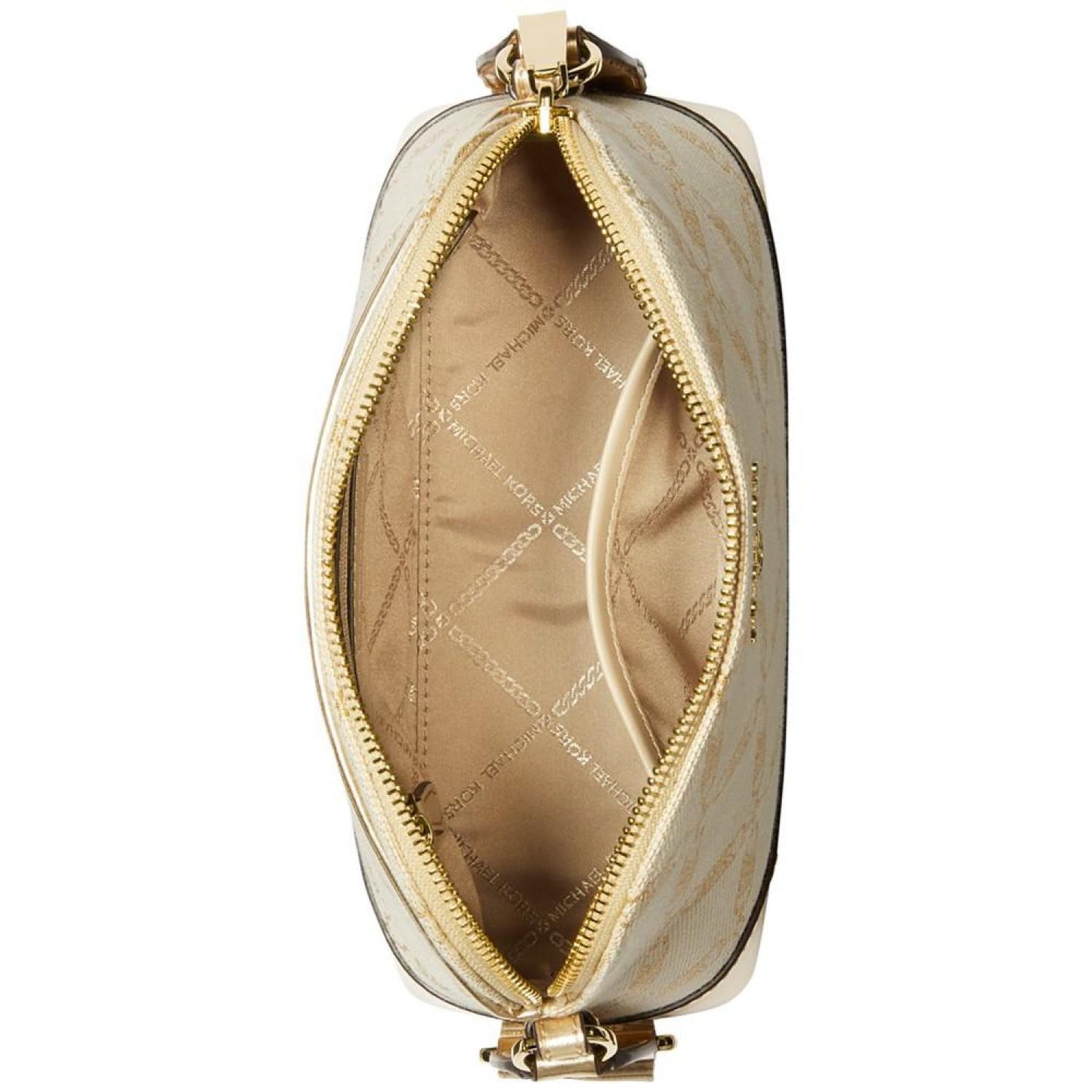 Logo Jet Set Charm Large Dome Crossbody with Webbing Strap