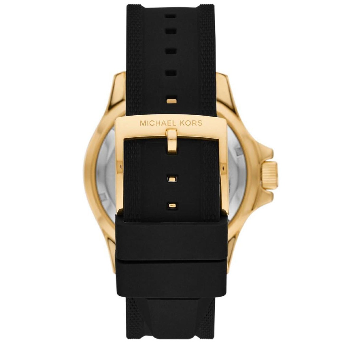 Women's Everest Three-Hand Black Silicone Watch 42mm