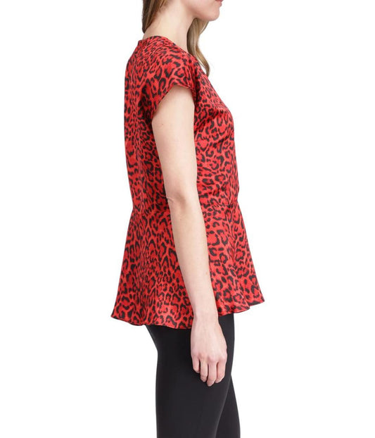 Wildcat Asymmetrical Hank Hem Top